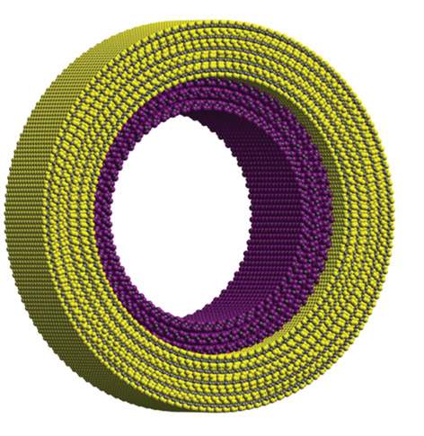 multiwalled inorganic nanotube