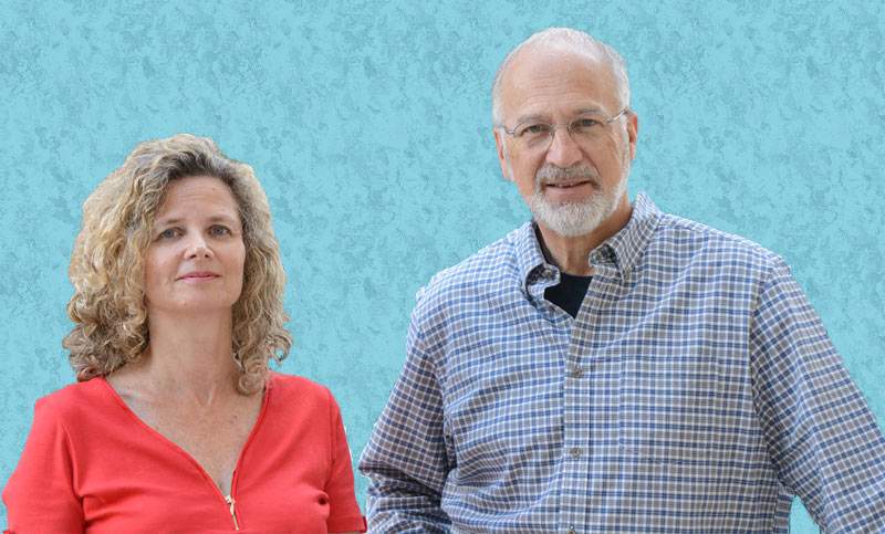 Dr. Billie Sandak and Prof. David Harel 