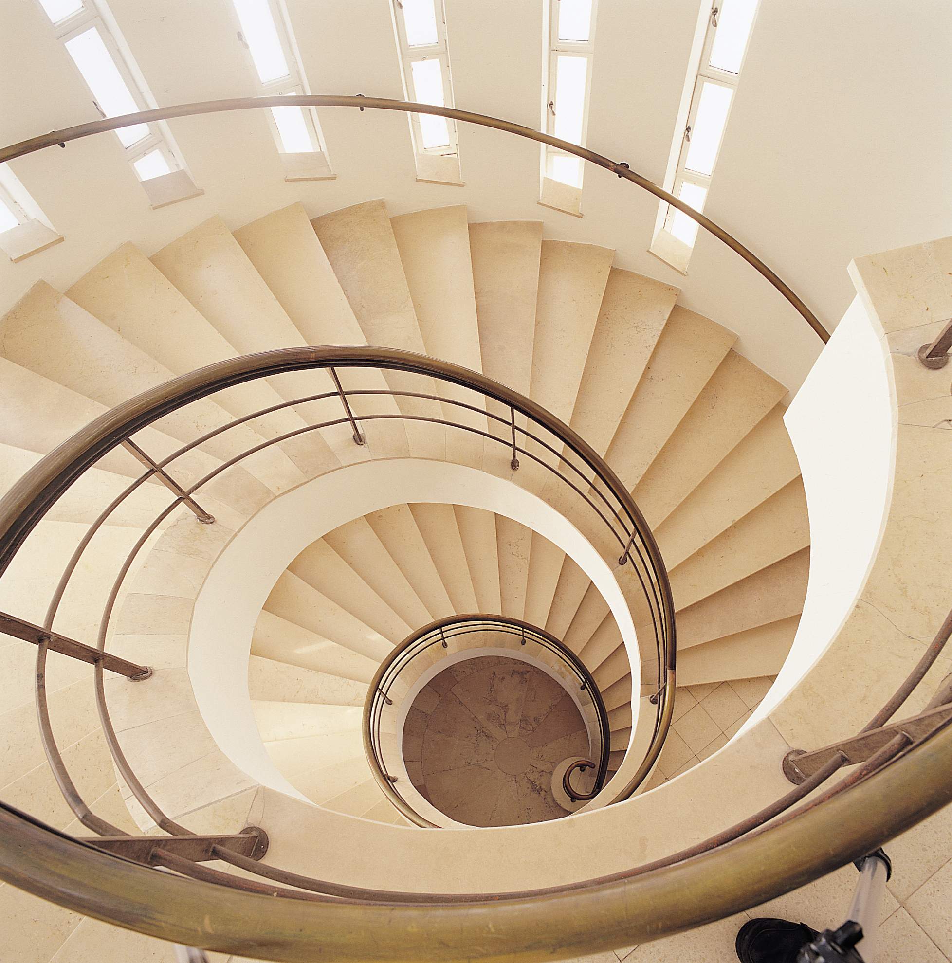 The spiral staircase