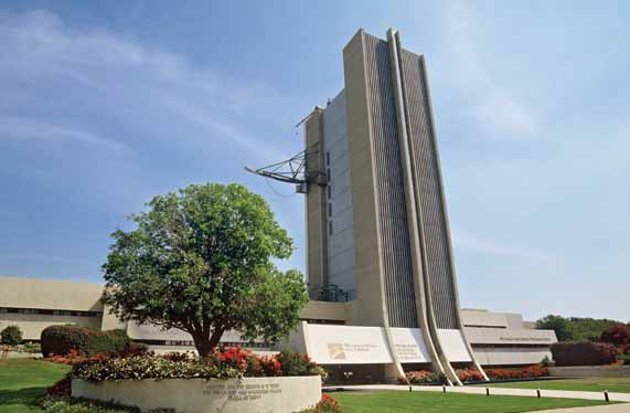 The solar tower is now undergoing renovation to house the INCMP