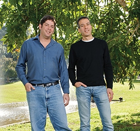 (l-r) Dr. Eran Elinav and Prof. Eran Segal