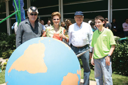 Inaguration of Mexico City Weizmann Garden of Science