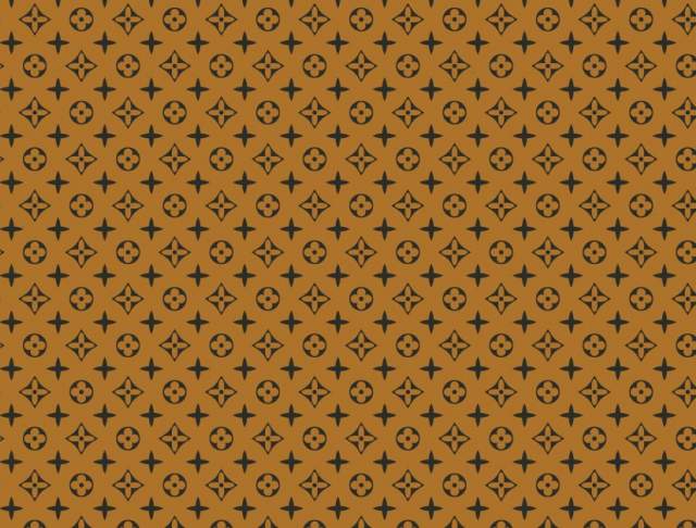 Louis Vuitton x Supreme pattern Wallpaper